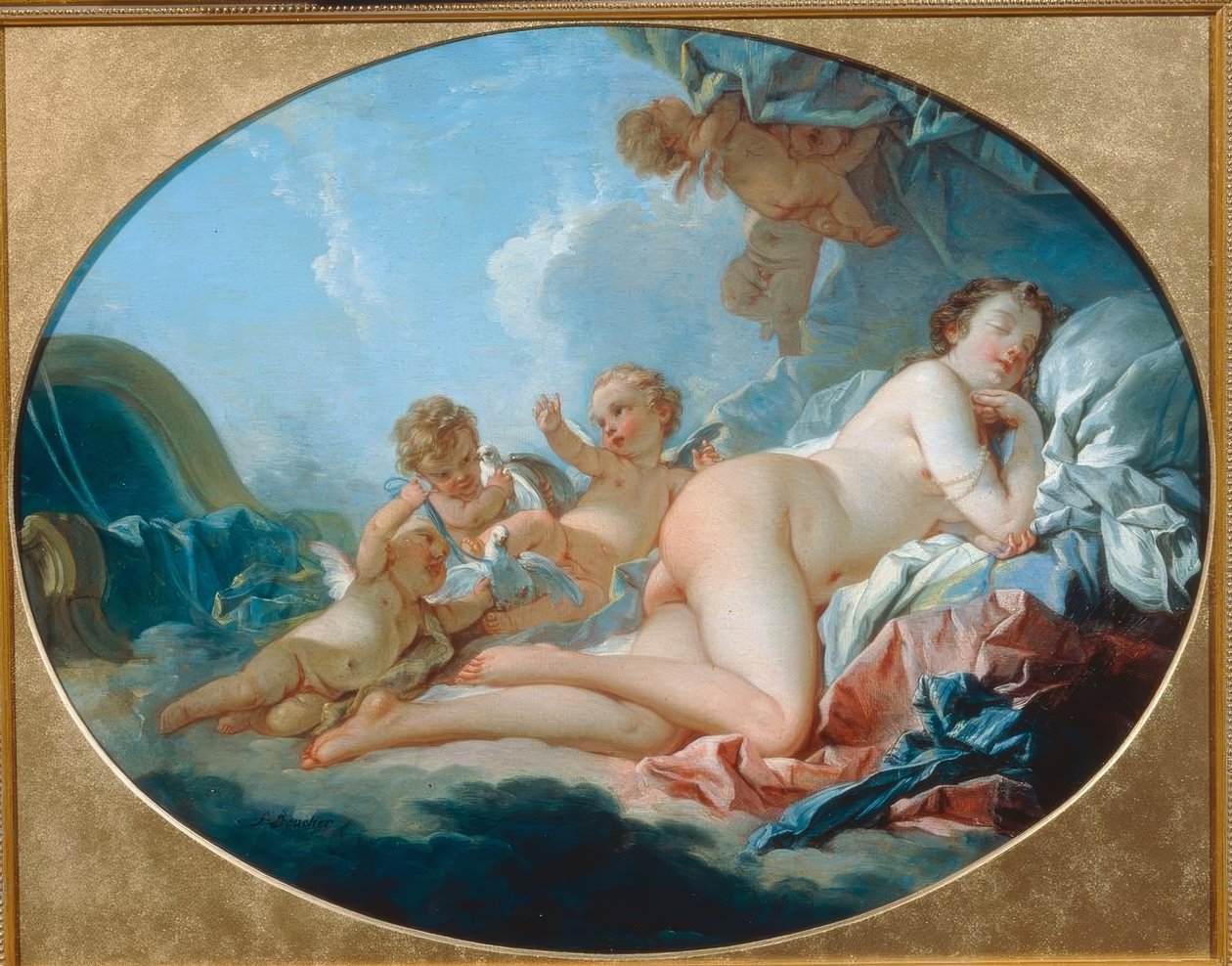 Spící Venuše od François Boucher