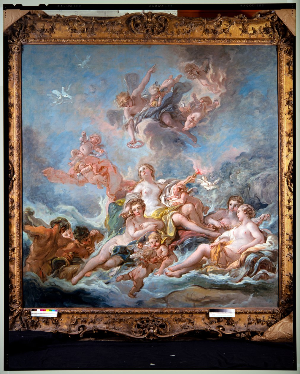Zrození a triumf Venuše od François Boucher