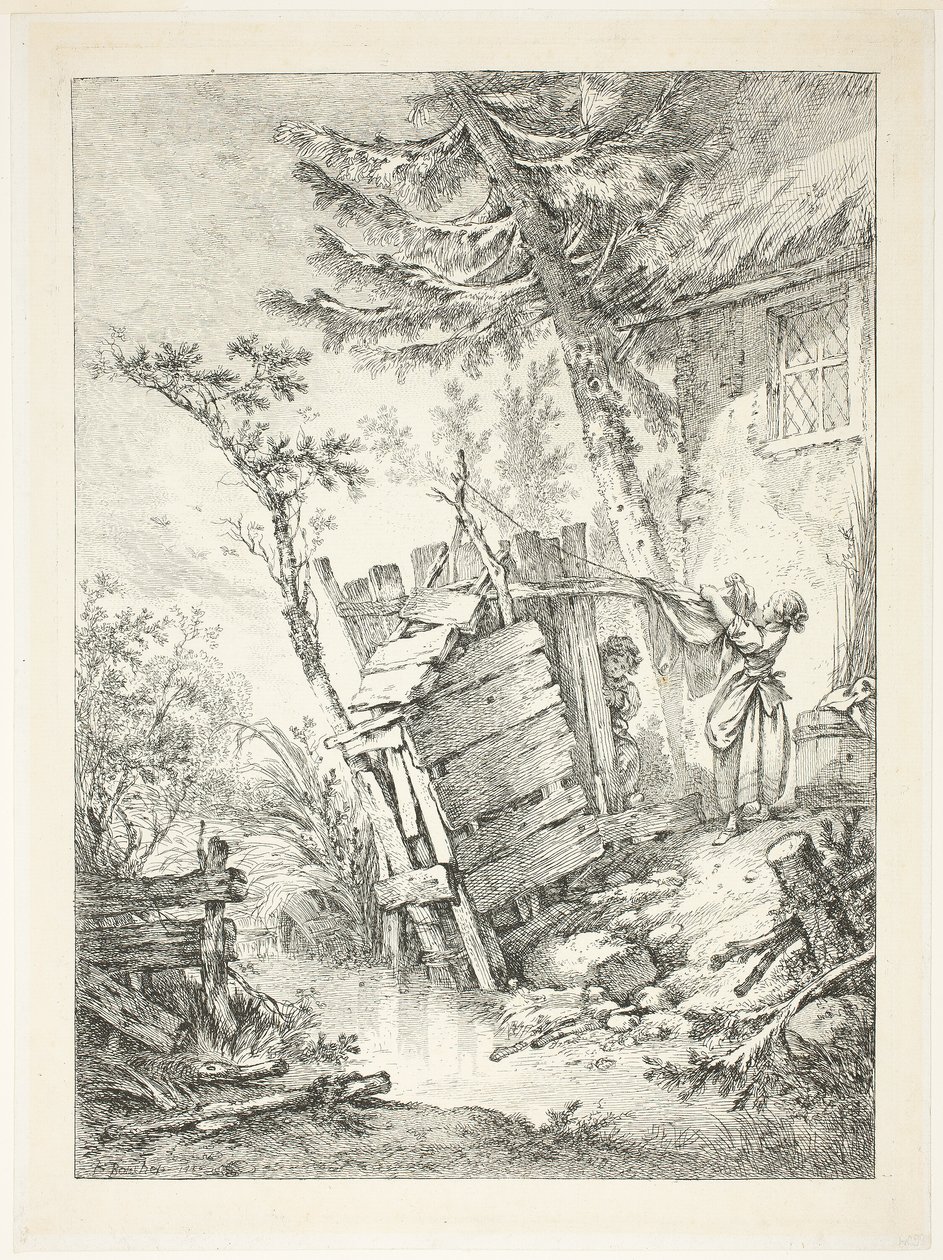 Prádelna od François Boucher