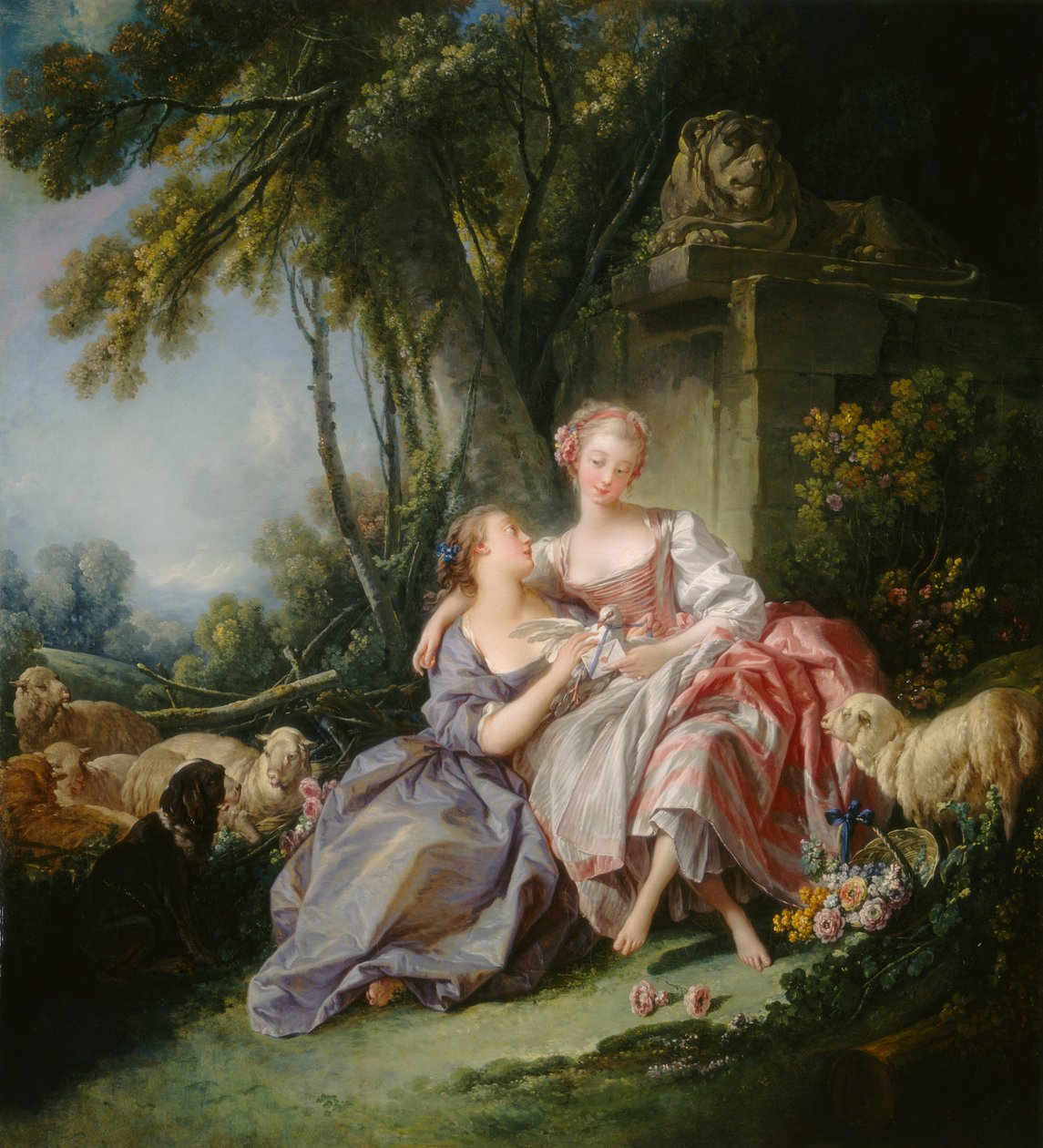 Milostný dopis, 1750. od François Boucher