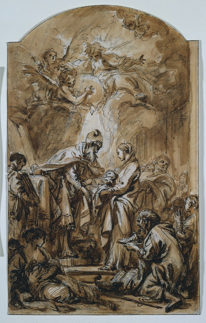 Prezentace v chrámu, c. 1770. od François Boucher