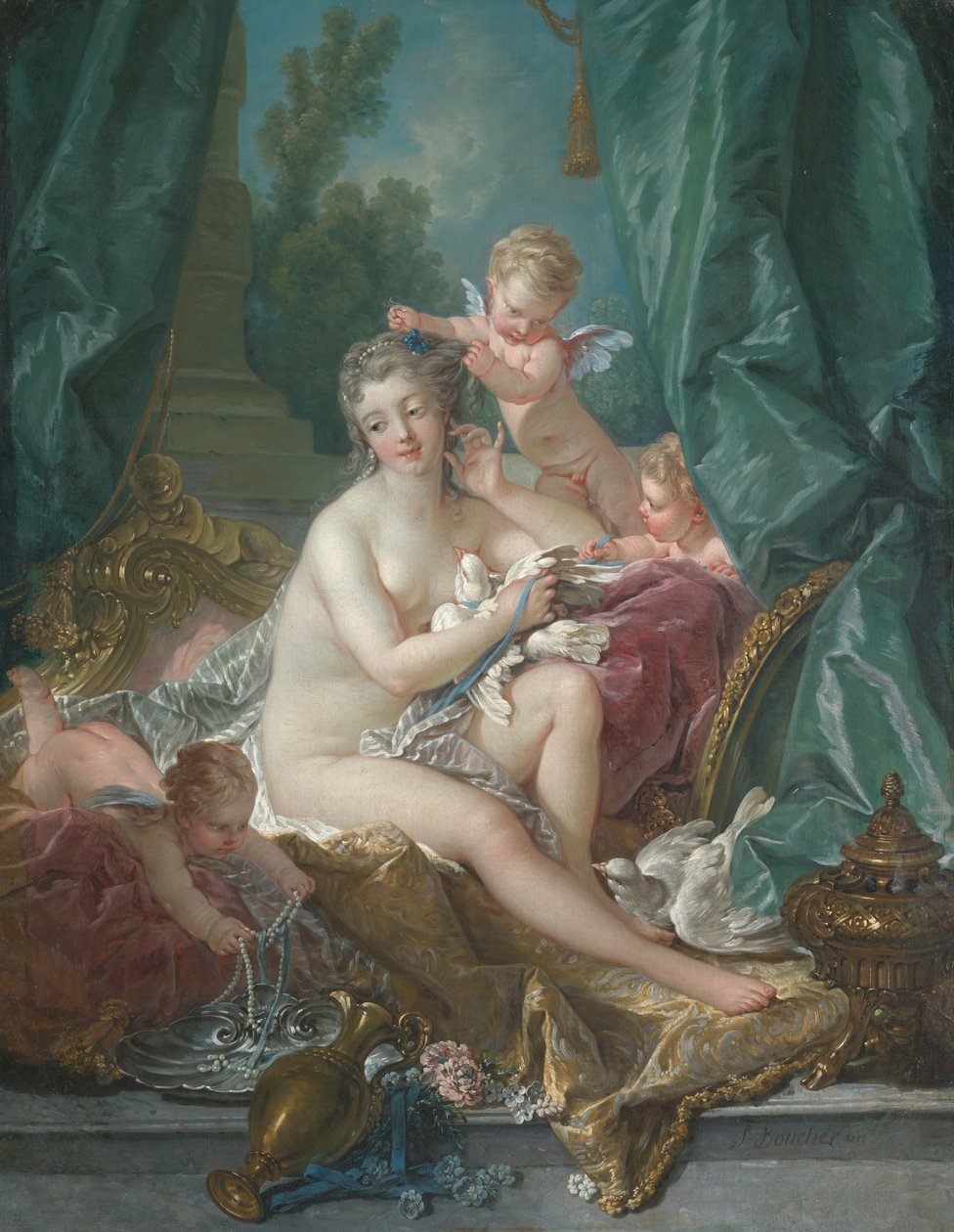 Toaleta Venuše, 1751. od François Boucher