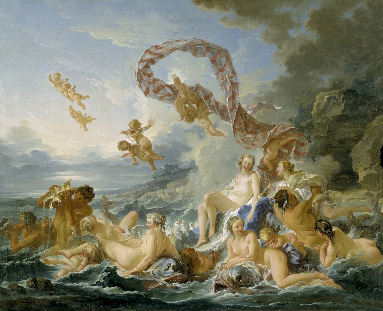 Triumf Venuše, 1740 od François Boucher