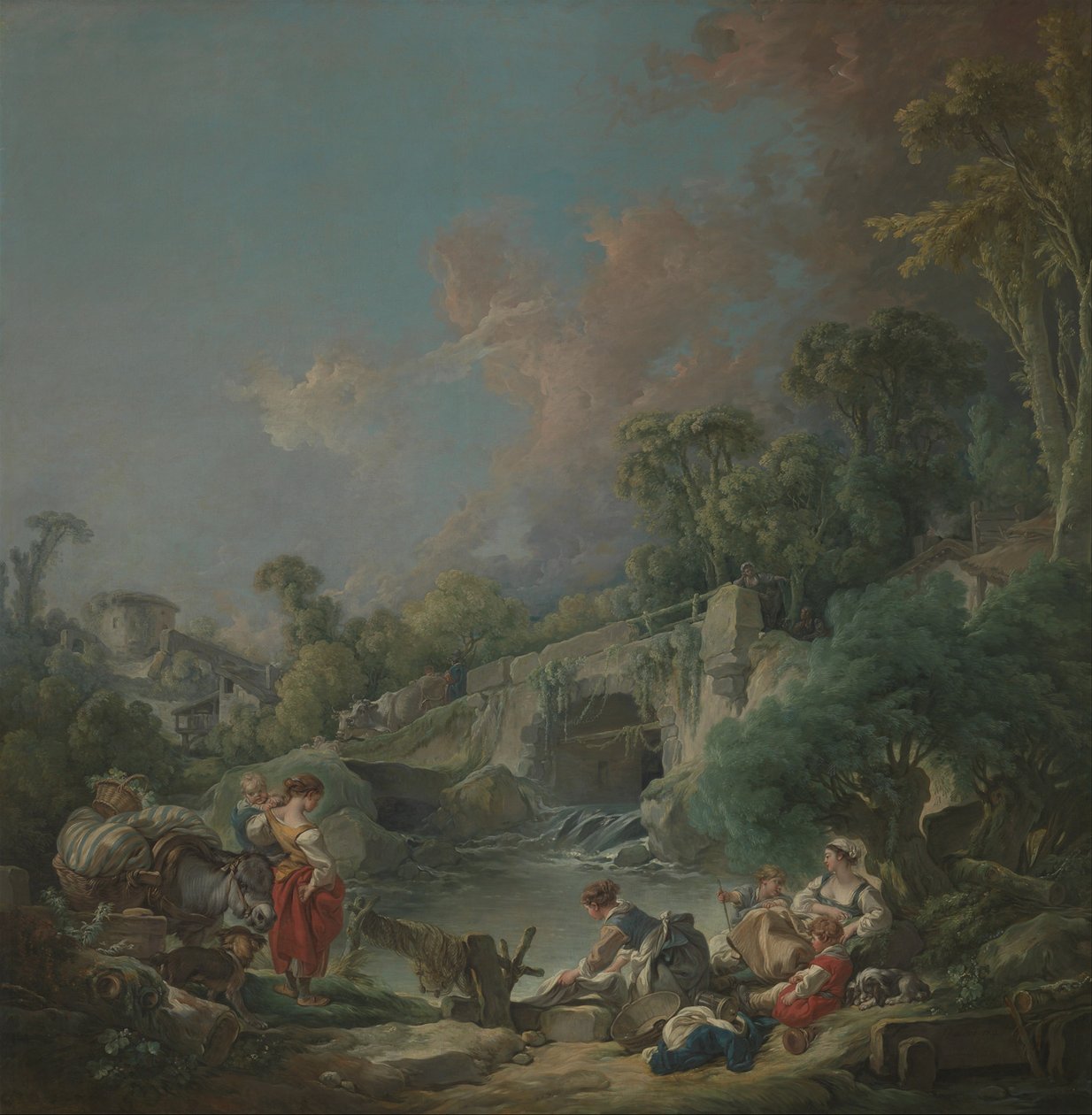 Pračky, 1768 od François Boucher