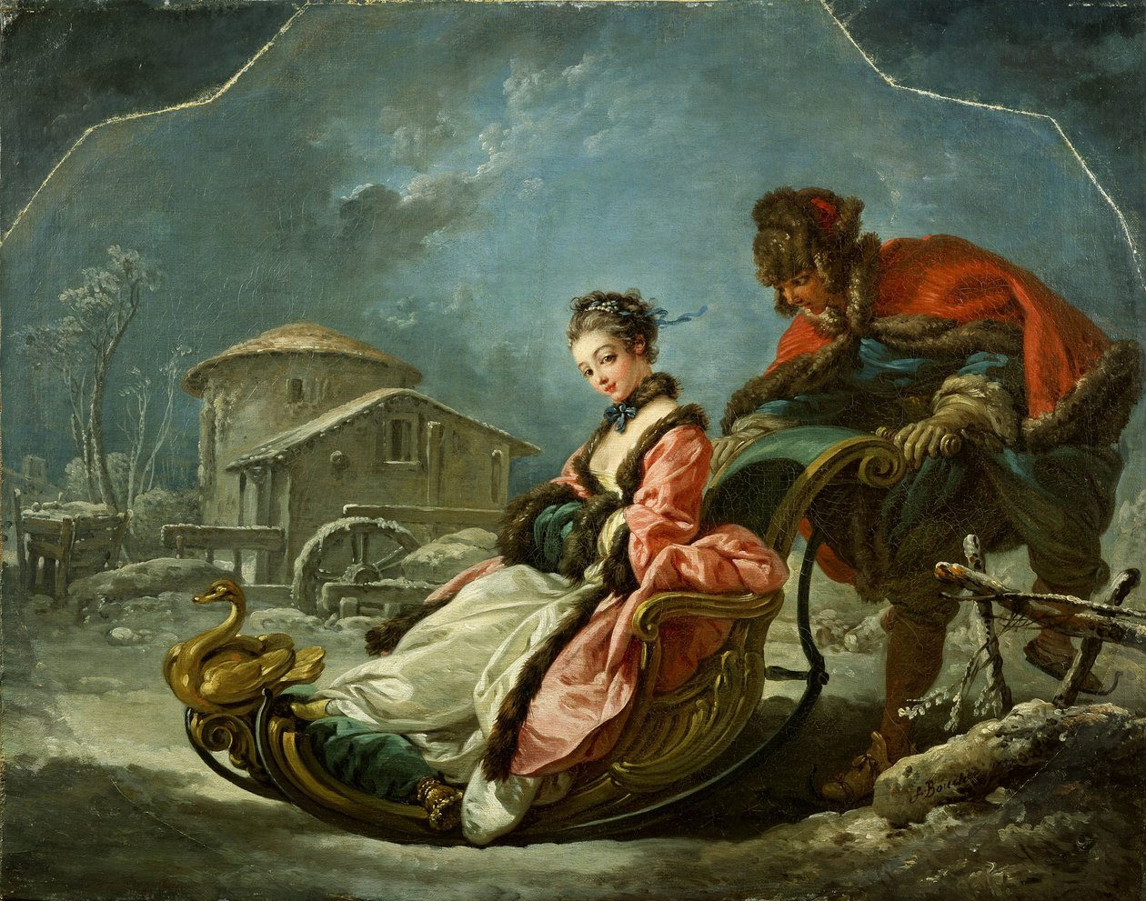 Zima od François Boucher