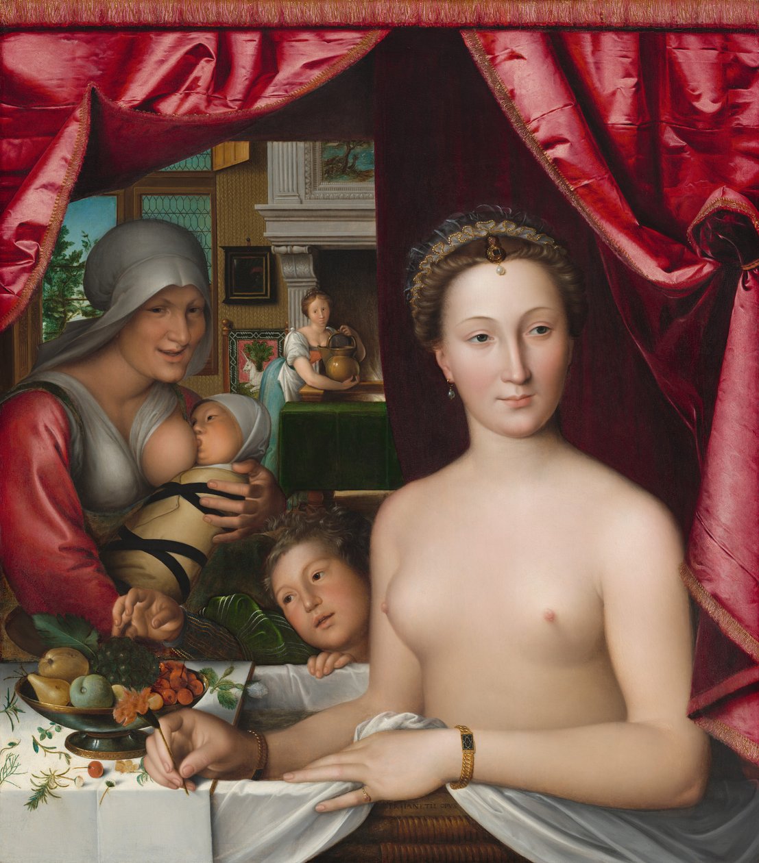 Dáma ve vaně, c. 1571. od François Clouet