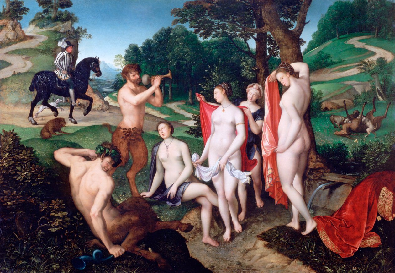 The Bath of Diane, c1510 od François Clouet