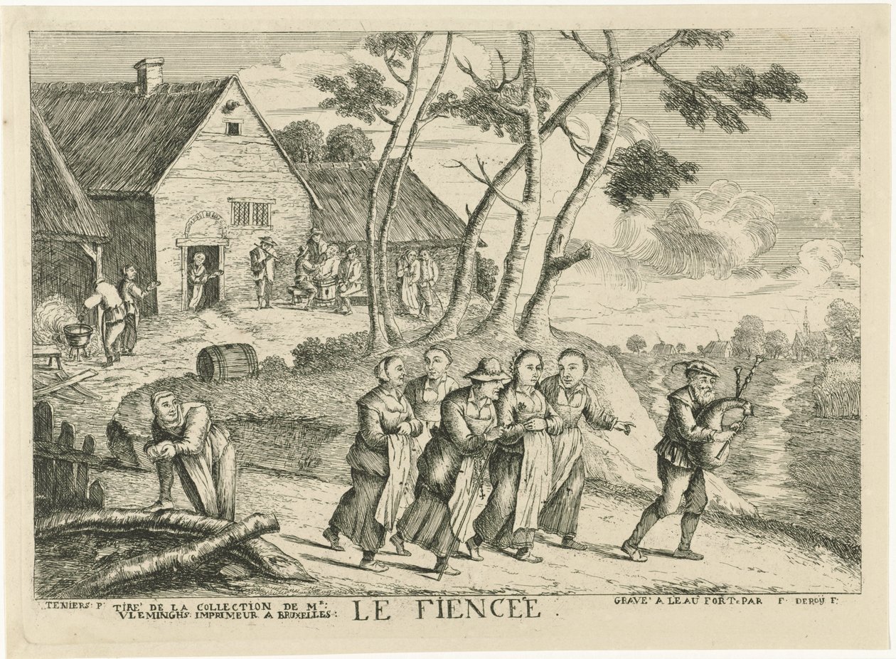 bruid Nevěsta (název na objektu) od François Deroy