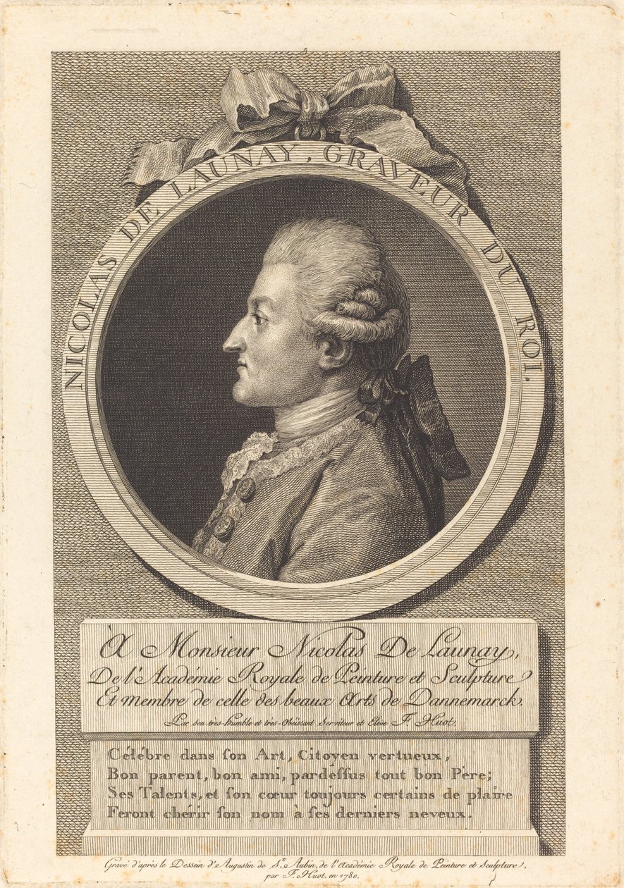 Nicolas Delaunay od François Huot after Augustin de Saint Aubin