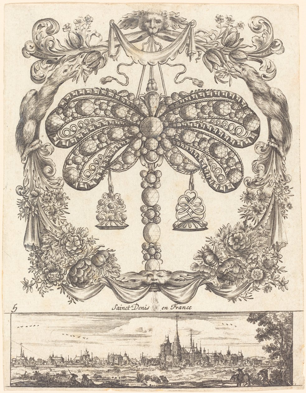 Saint Denis ve Francii od François Le Febvre