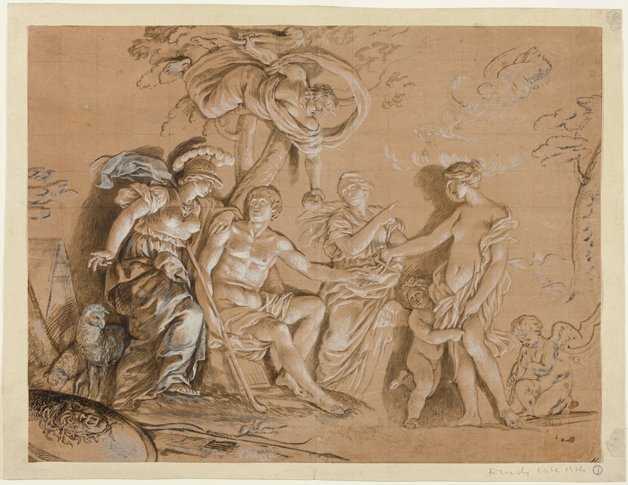 Rozsudek nad Paříží od François Le Moyne