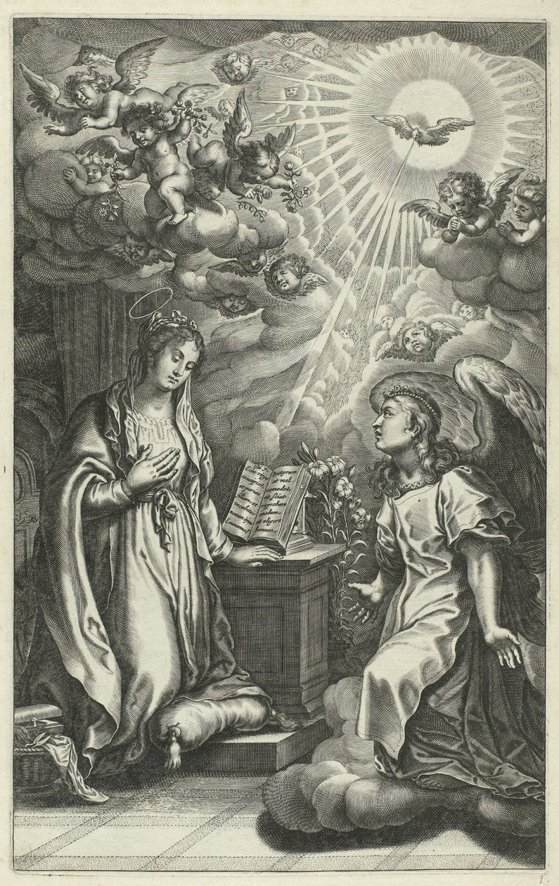 Zvěstování Život Krista (název série) od François Stuerhelt (possibly)