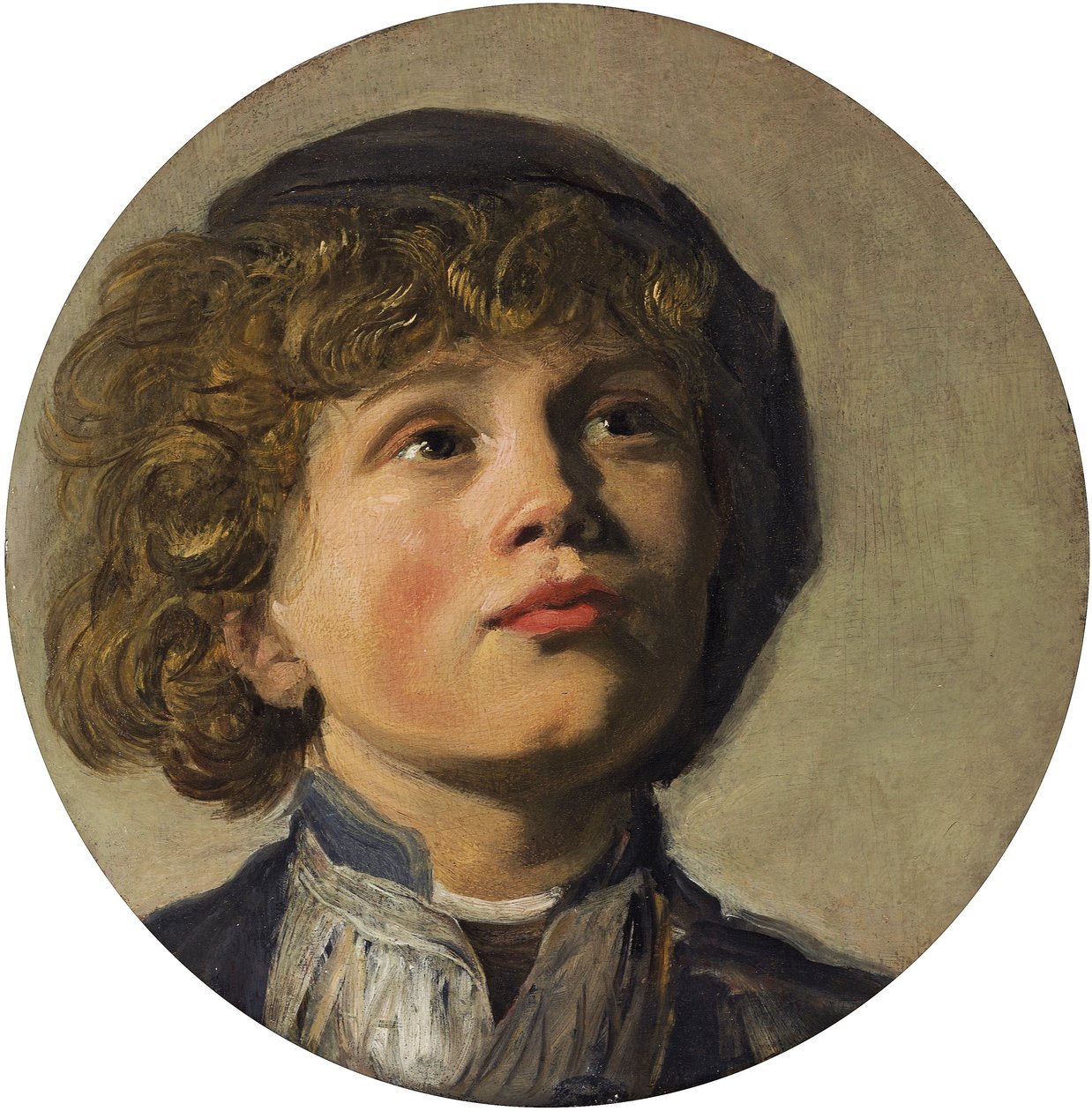 Hlava chlapce / Portrét chlapce od Frans Hals