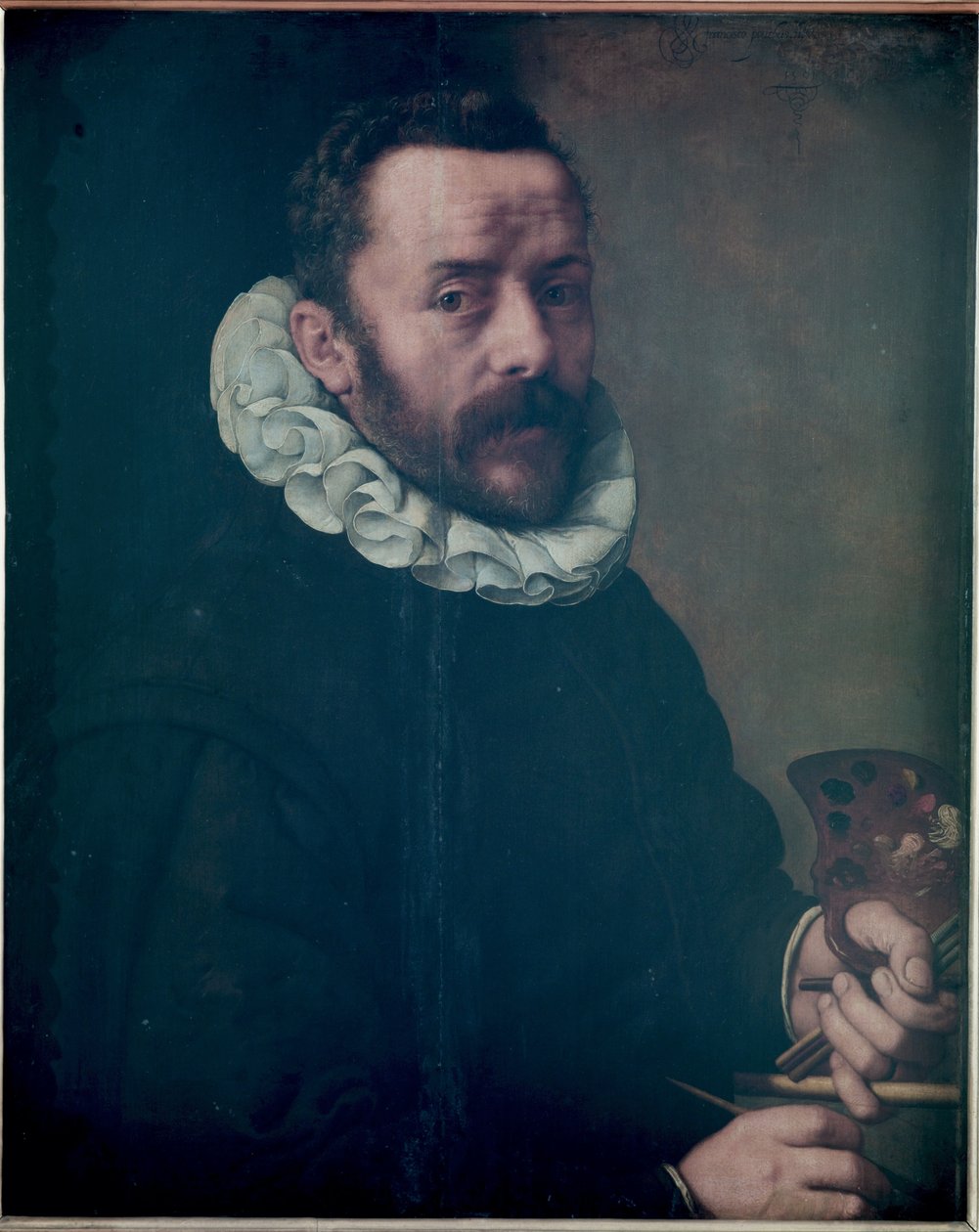 Autoportrét, 1591 od Frans II Pourbus