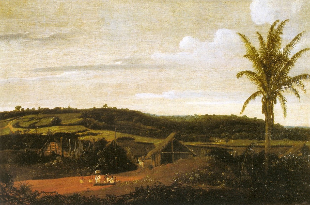Chatrče od Frans Post