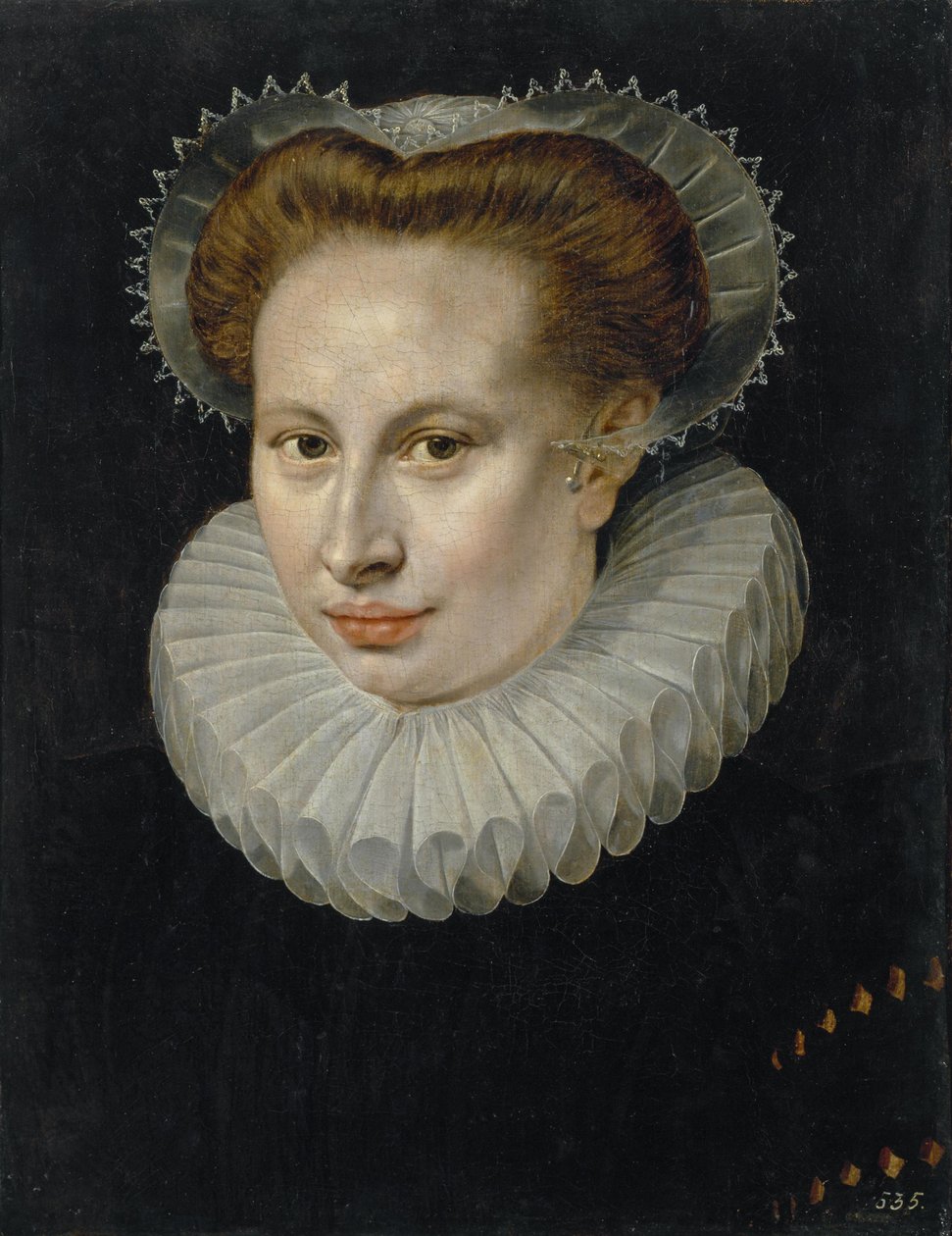 Portrét dámy od Frans Pourbus the Younger