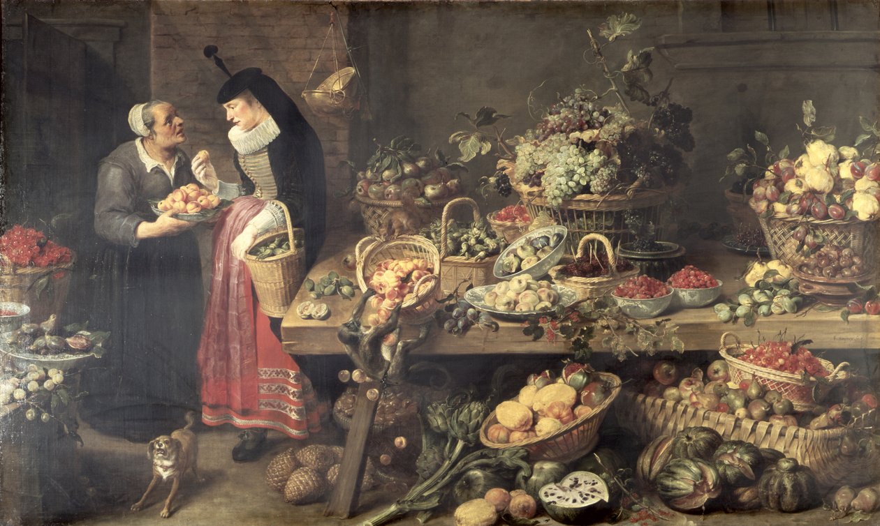 Stánek s ovocem, 1618-21 od Frans Snyders or Snijders