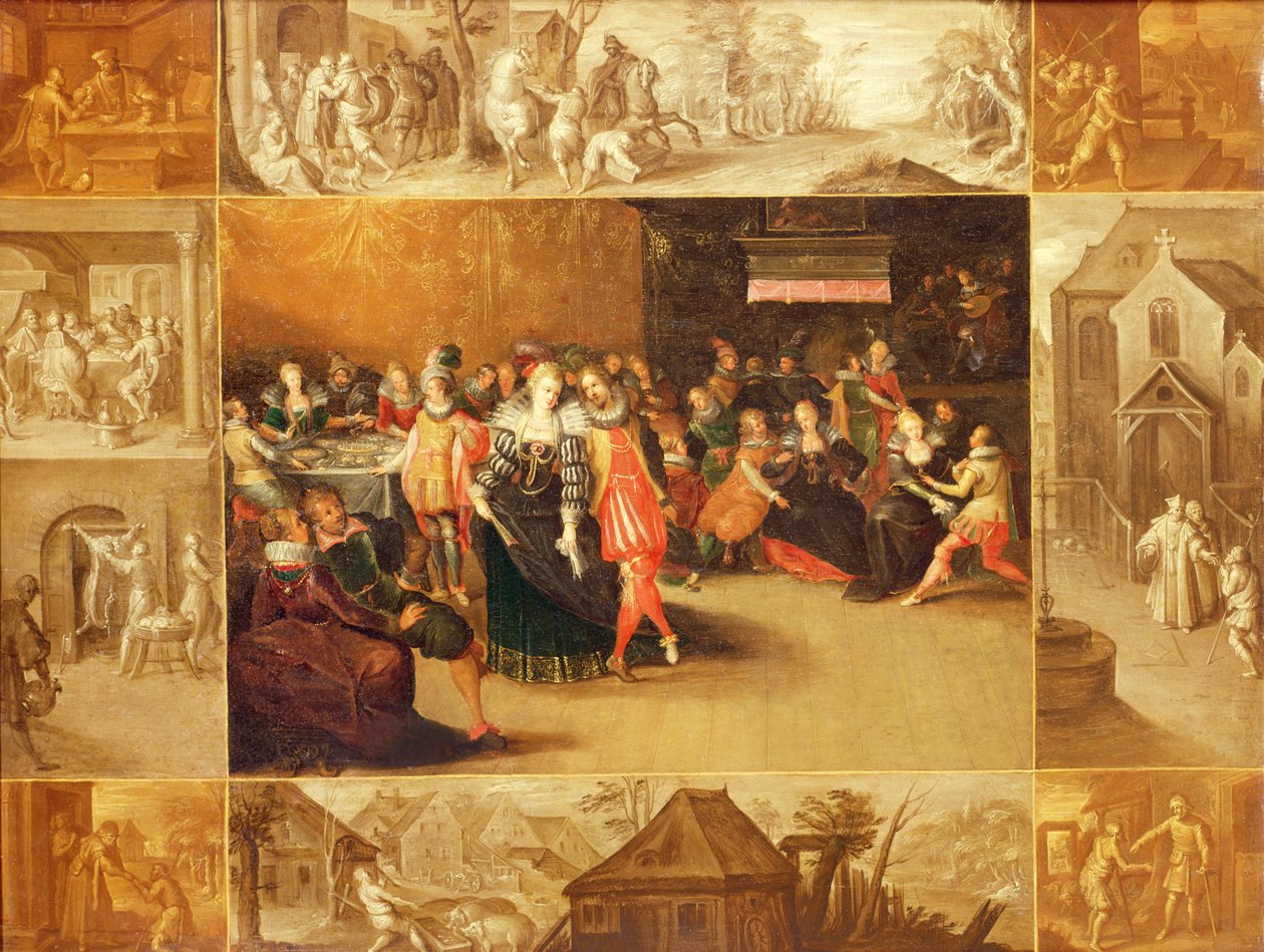 Marnotratný syn od Frans the Elder Francken