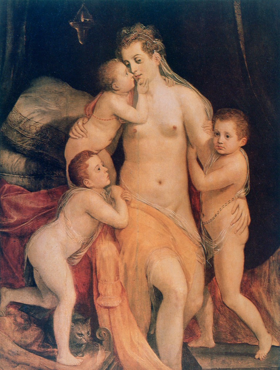 Cudnost, 1516-1570 od Frans Floris