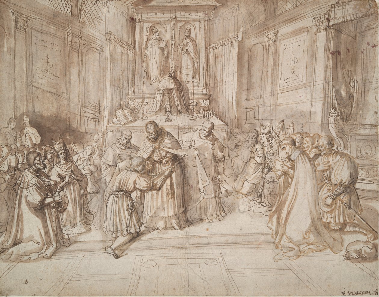 Rytíř mladého muže [?] od Frans Francken the Younger
