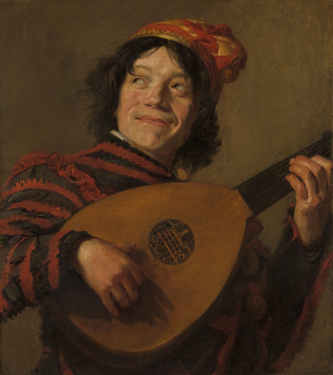 Hráč na loutnu od Frans Hals (copy after)