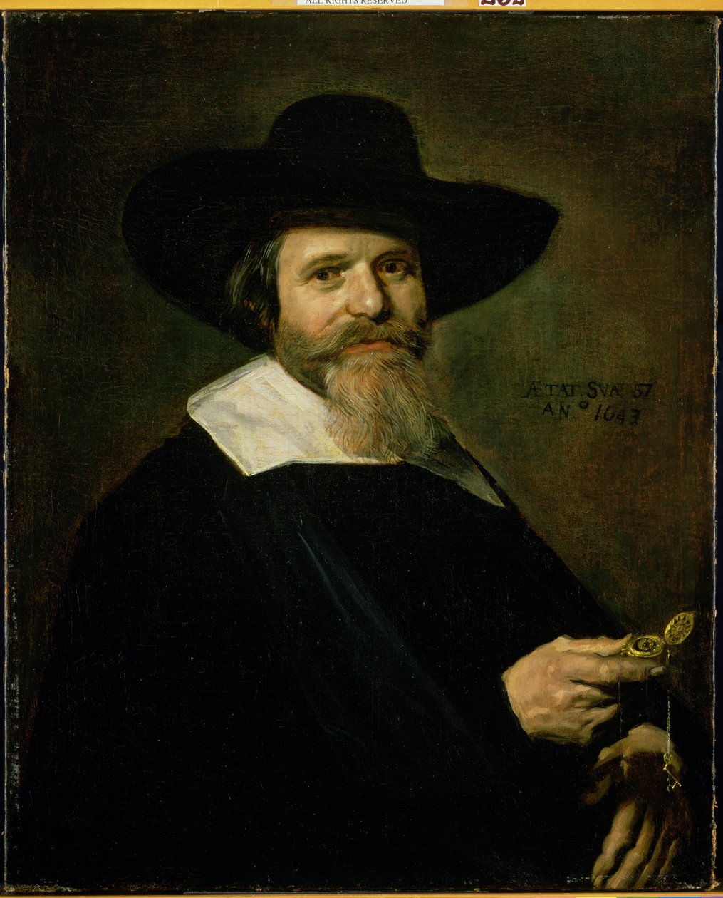 holandský měšťan, 1643 od Frans Hals