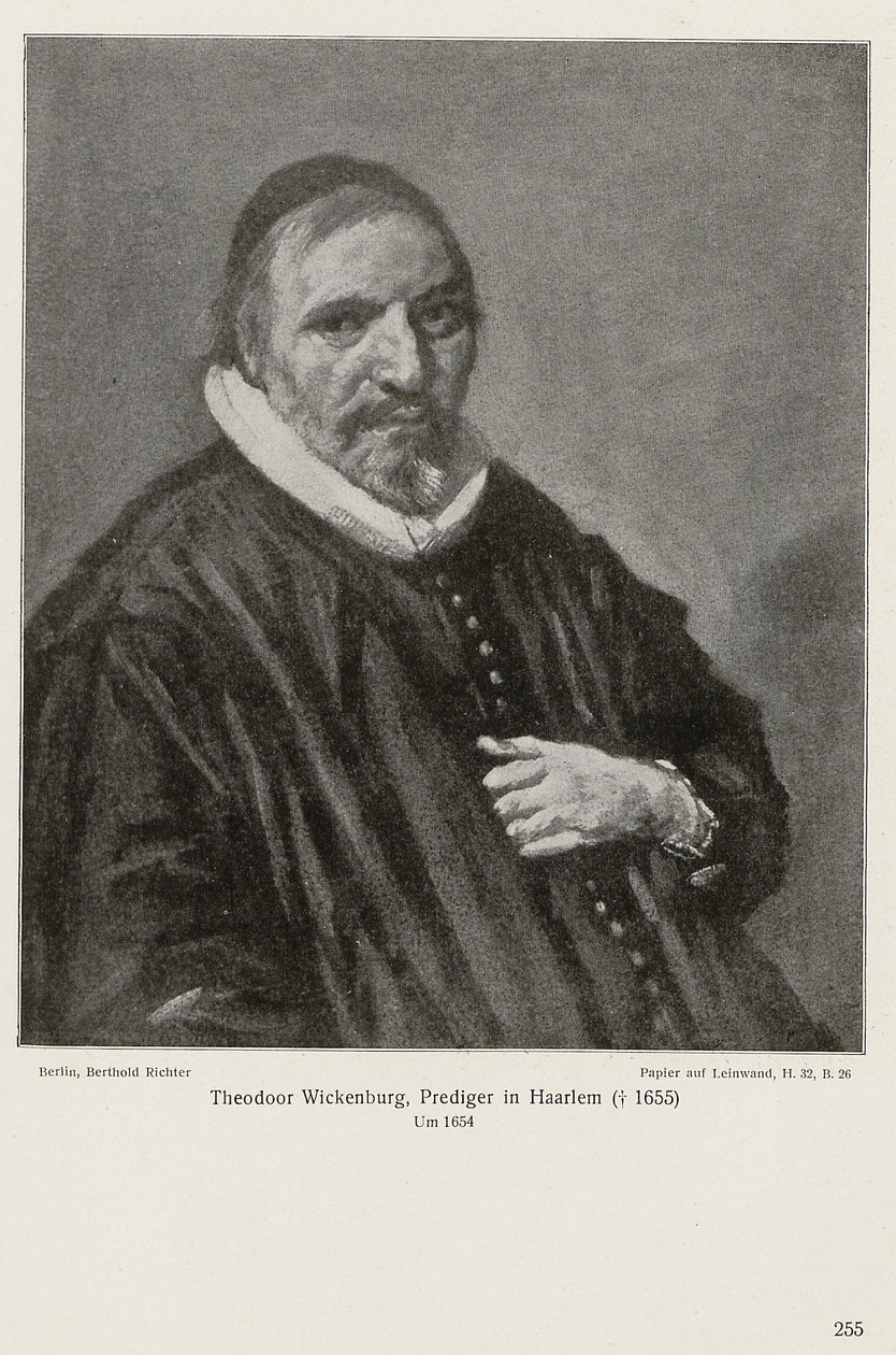 Portrét Theodora Wikenburga od Frans Hals