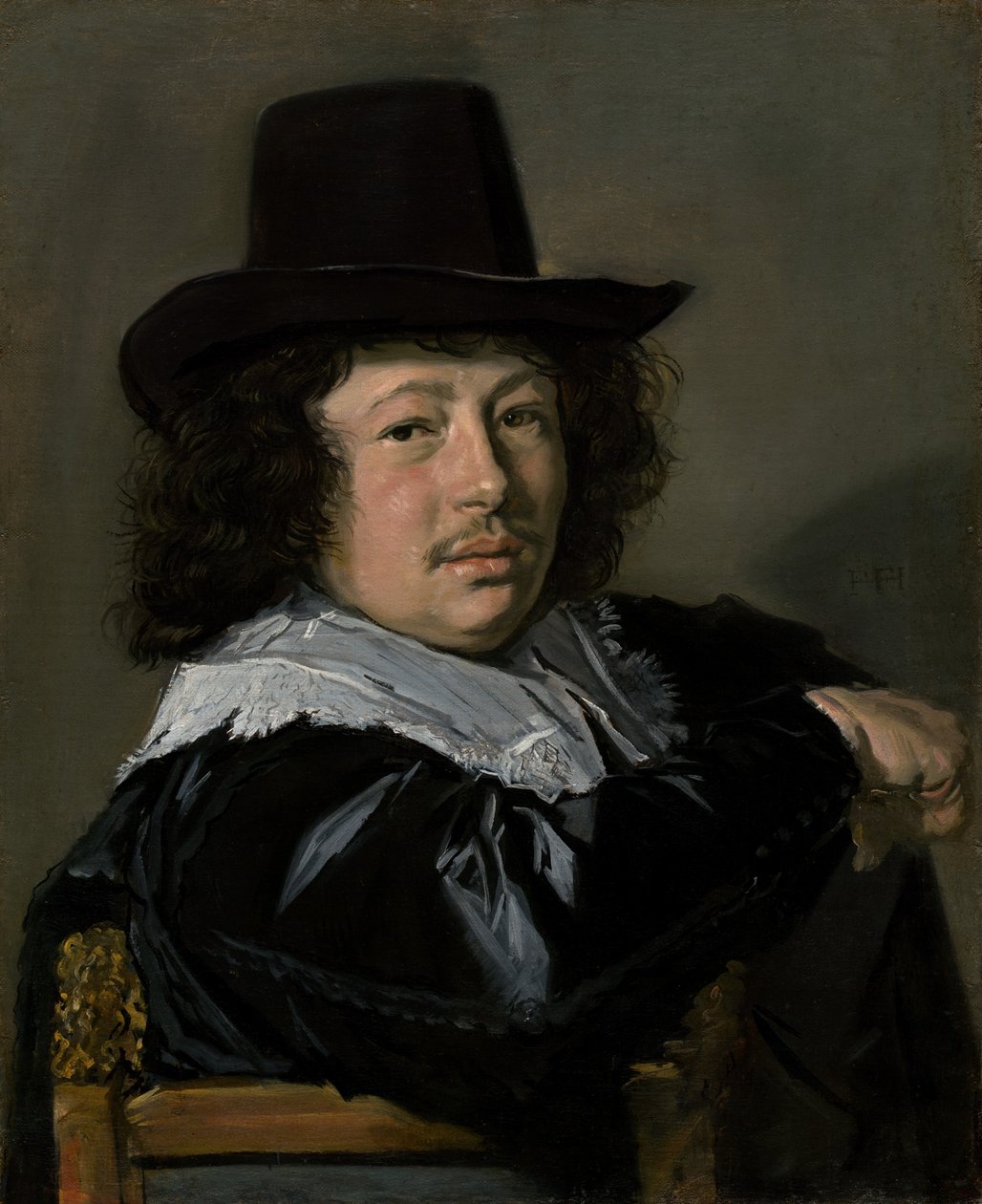 Portrét mladého muže, 16461648. od Frans Hals