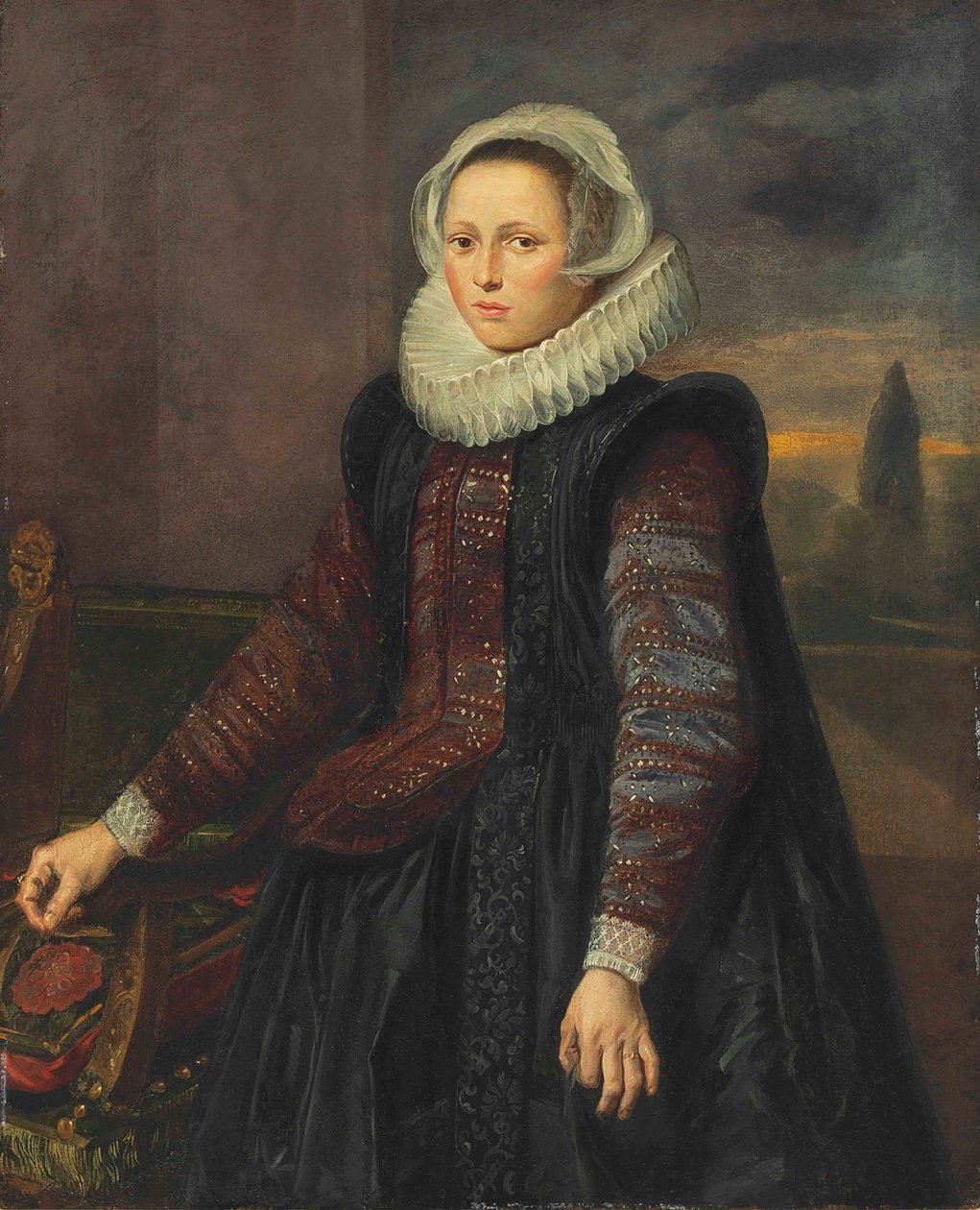Portrét mladé ženy od Frans Hals