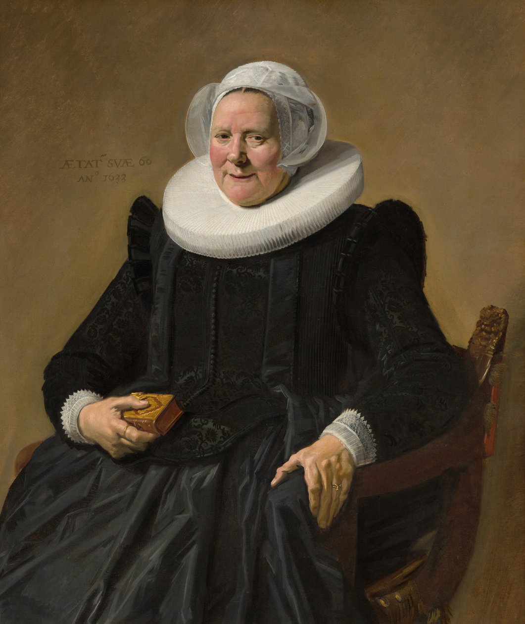Portrét starší dámy od Frans Hals