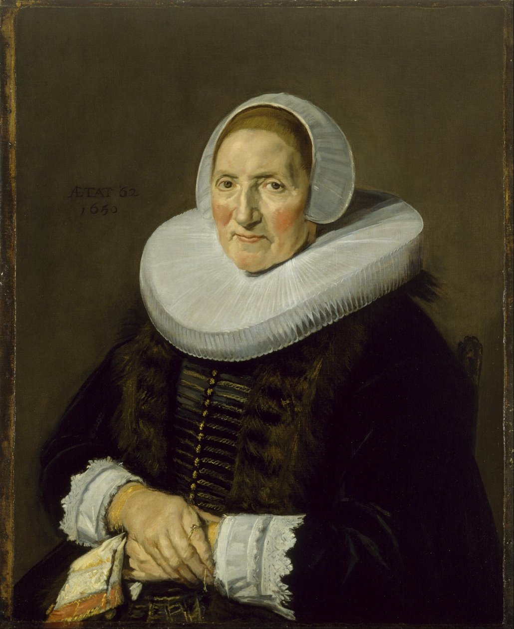 Portrét starší ženy od Frans Hals