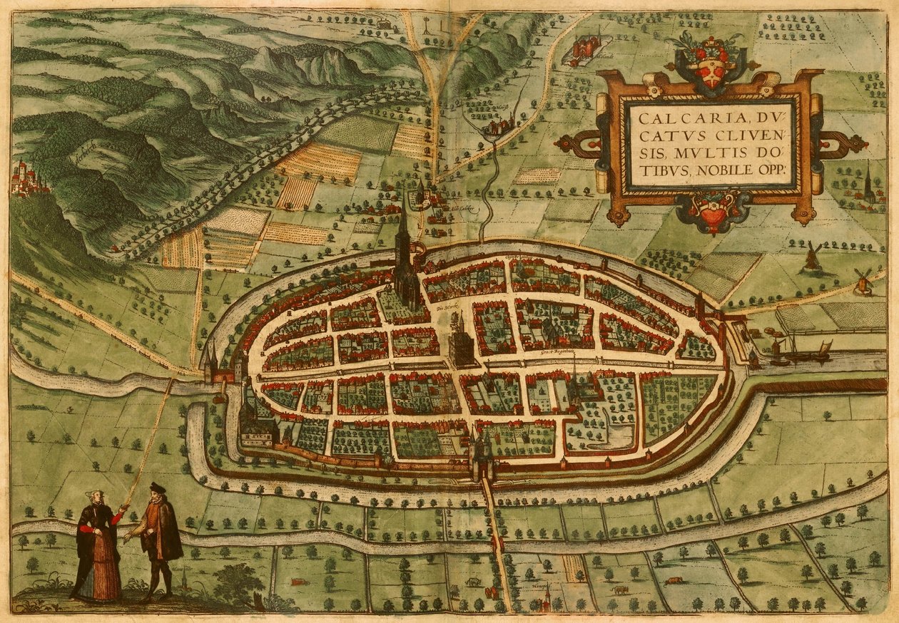 Kalkar Braun Hogenberg 1575 od Frans Hogenberg