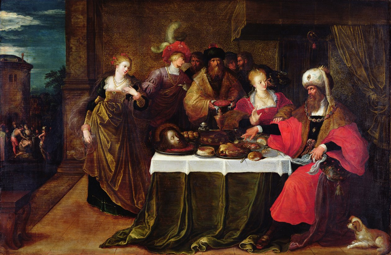 Herodesův svátek od Frans II Francken the Younger