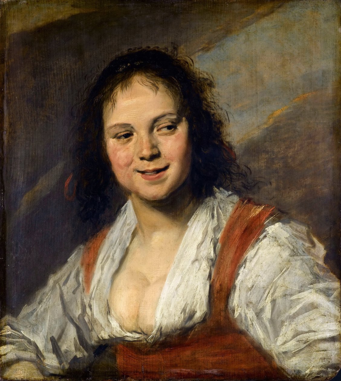 Cikánka Bohemka od Frans I Hals