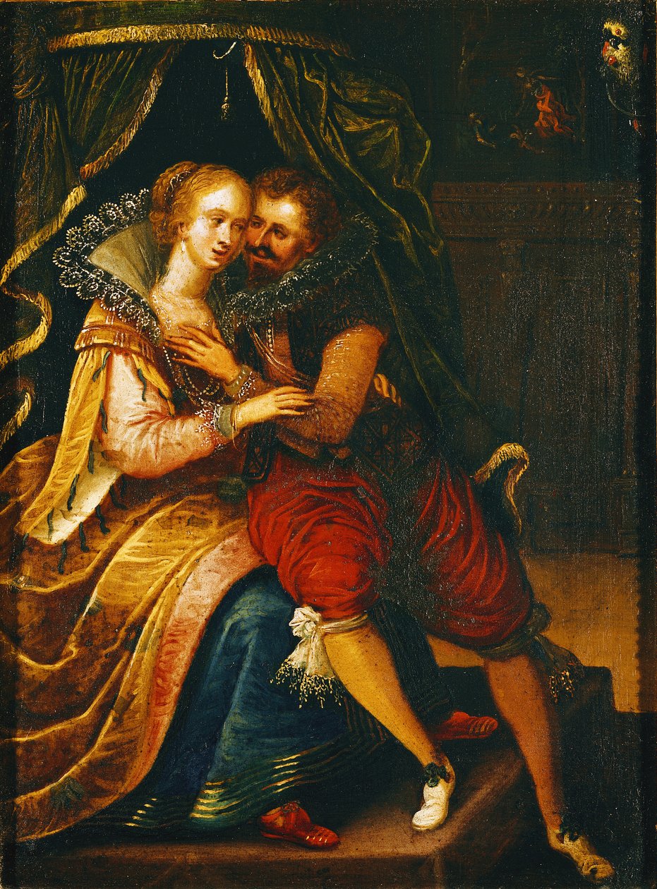 Pět smyslů: Dotek od Frans Pourbus the Younger