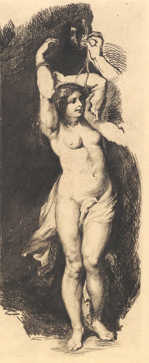 Andromeda, po Rubensovi od Frans Schwartz