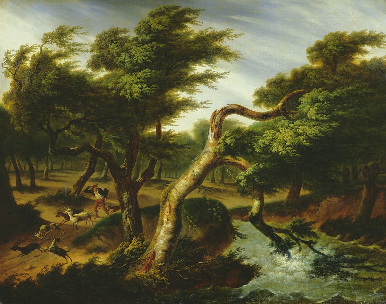 Závan větru, 1817 od Frans Swagers