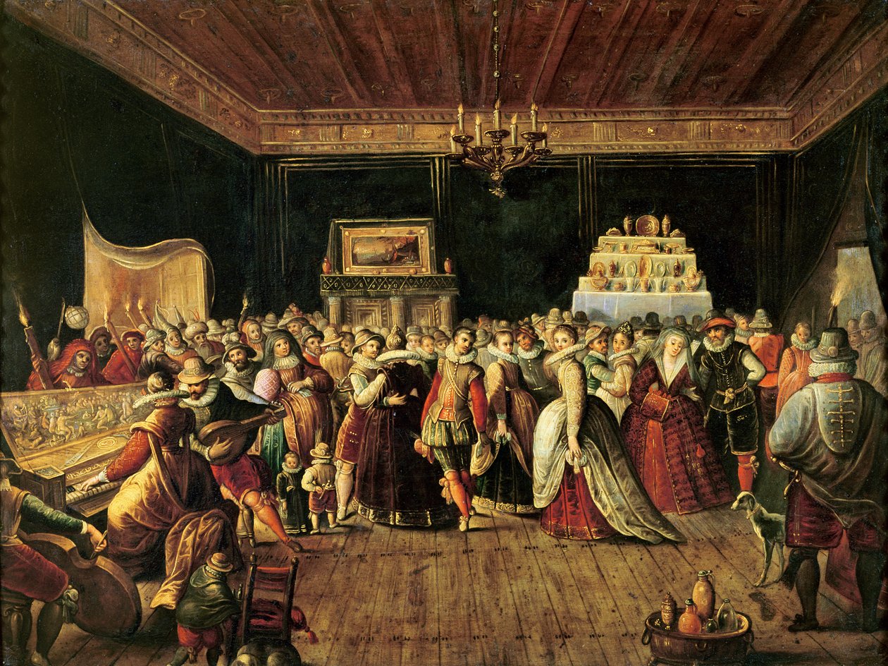 Kulička (olej na mědi) od Frans the Elder Francken
