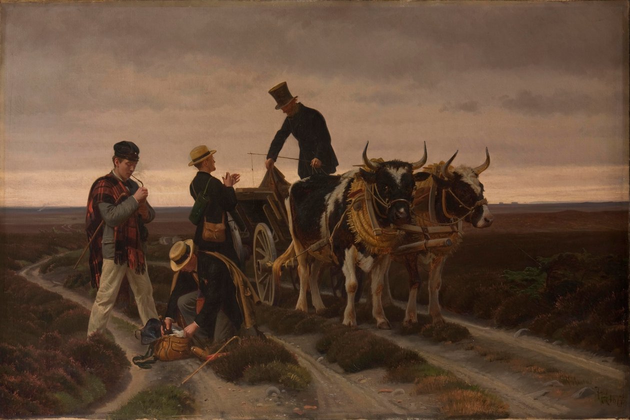 Pěší výlet. Jutland. od Frants Henningsen