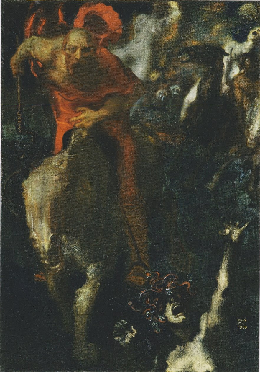 Divoký lov od Franz von Stuck