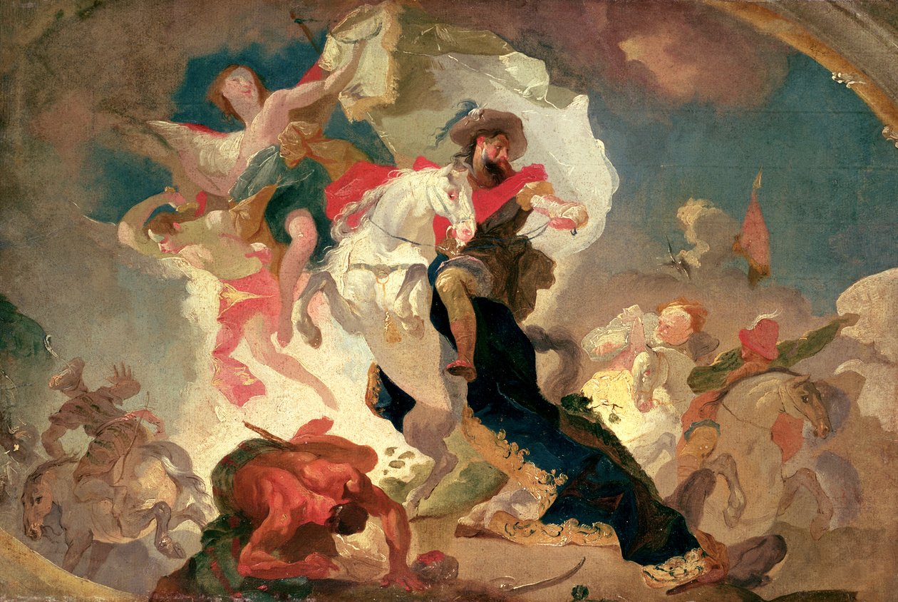 Apoteóza svatého Jakuba Většího od Franz Anton Maulbertsch