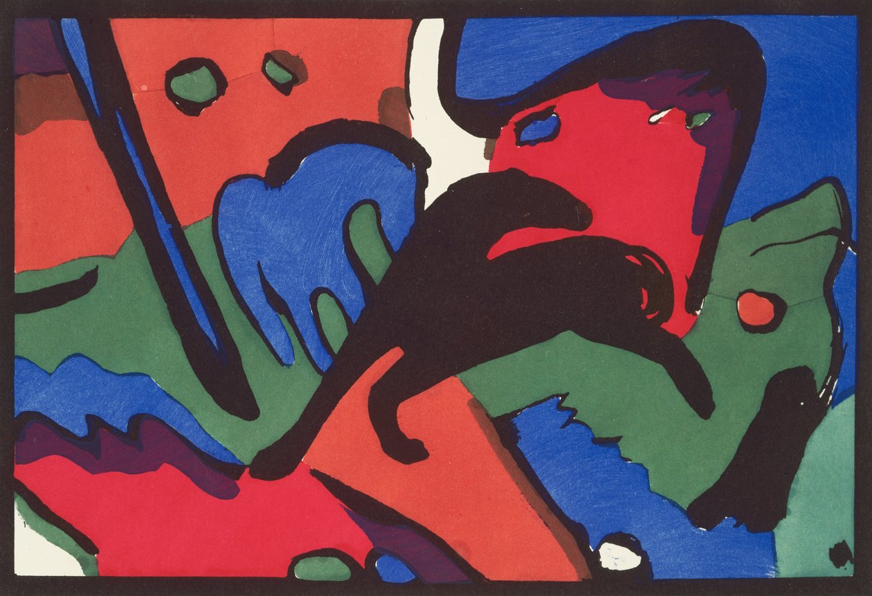 Modrý jezdec od Franz Marc