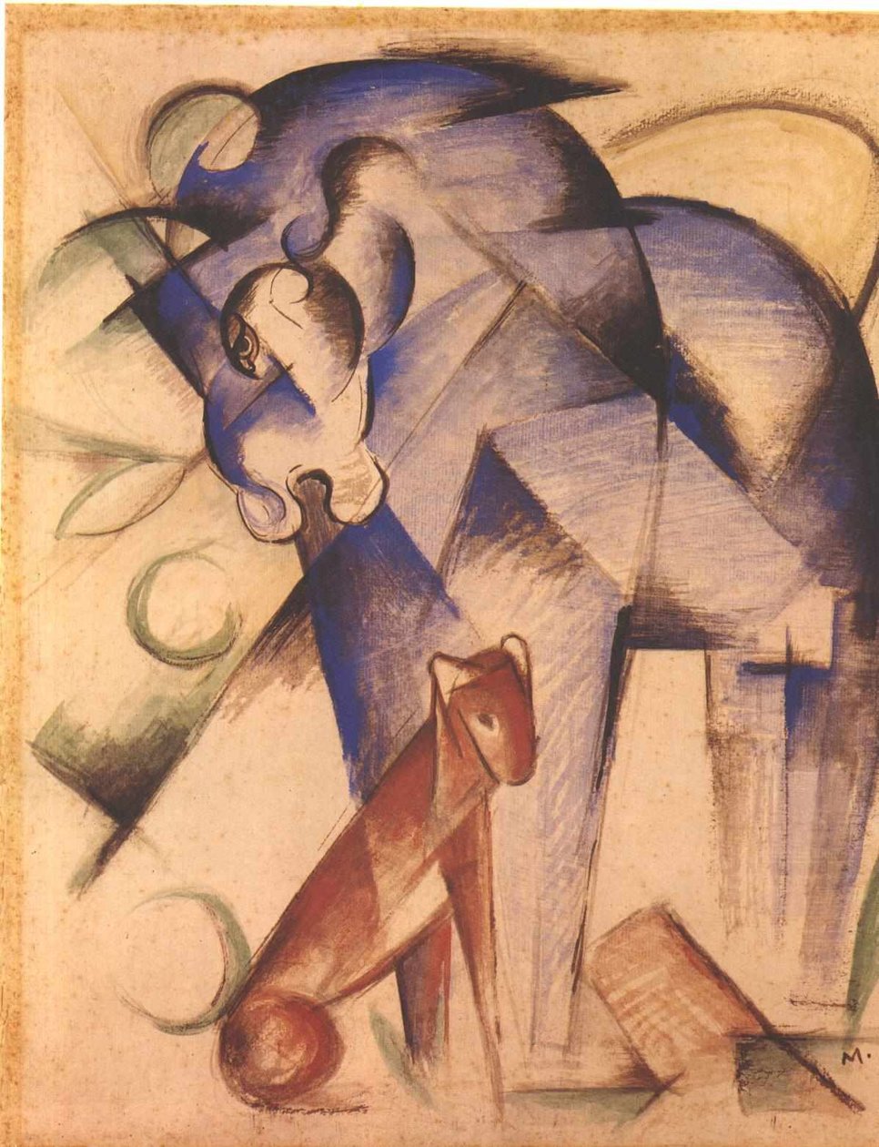 Báječná zvířata od Franz Marc