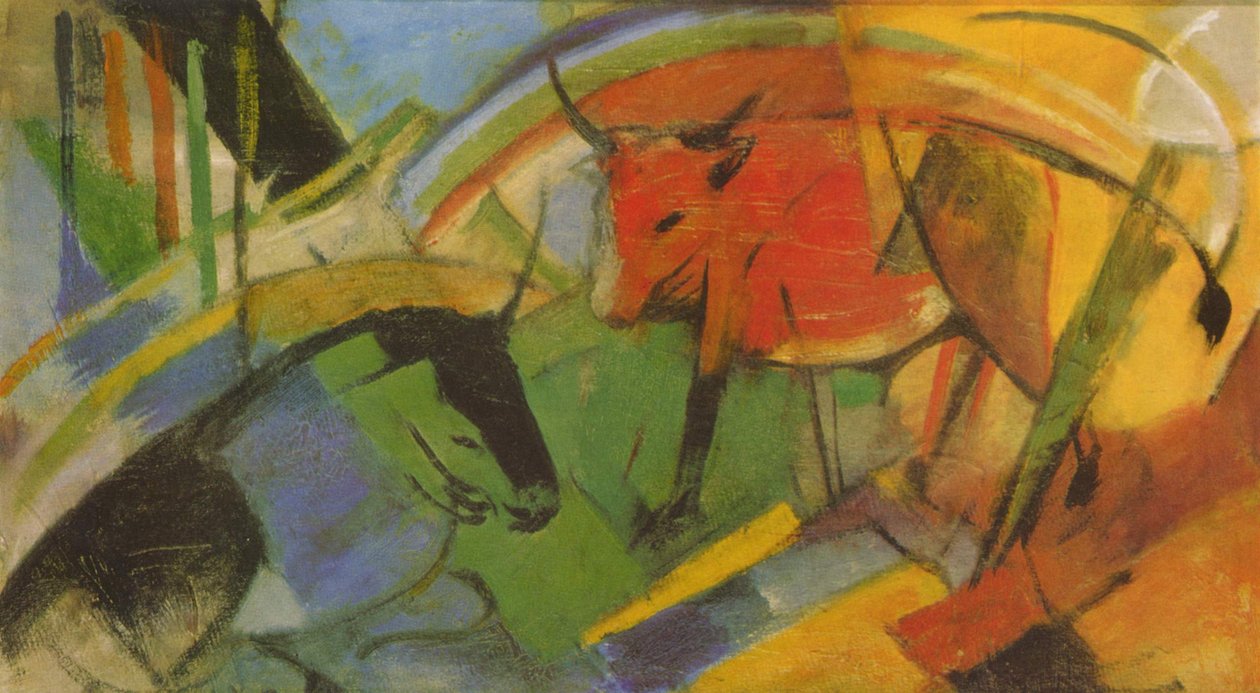 Dobytek od Franz Marc