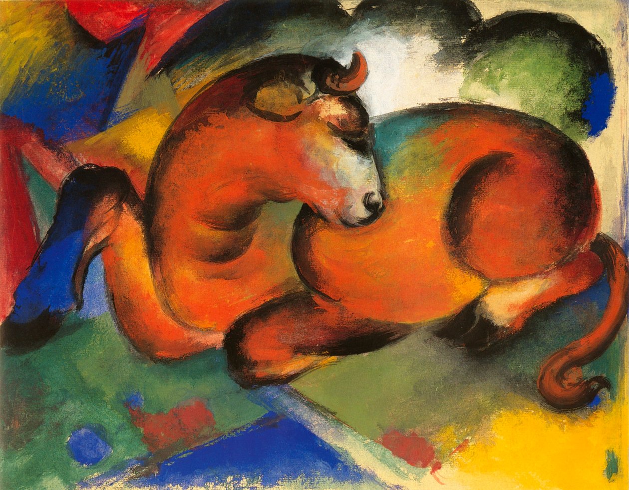 Red Bull od Franz Marc