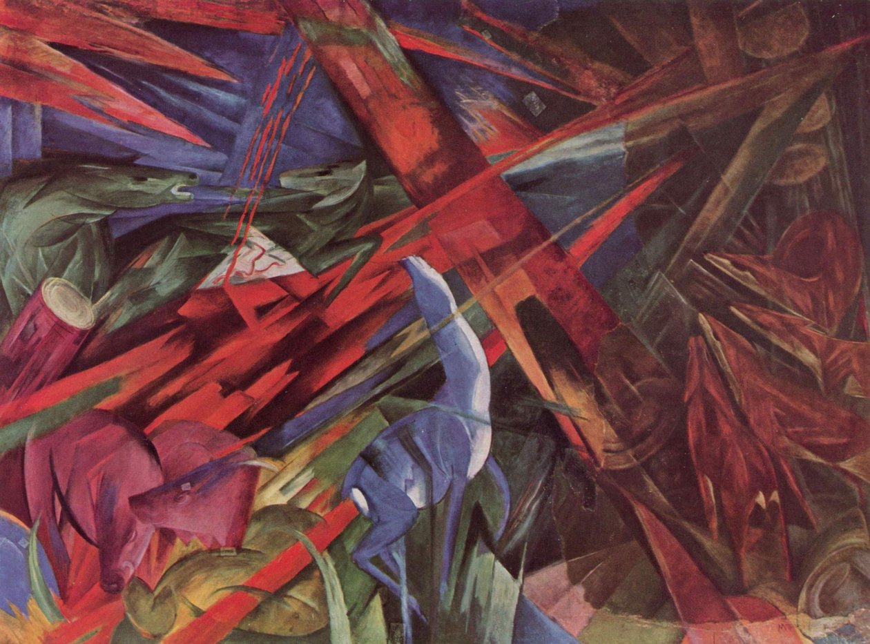Osudy zvířat od Franz Marc