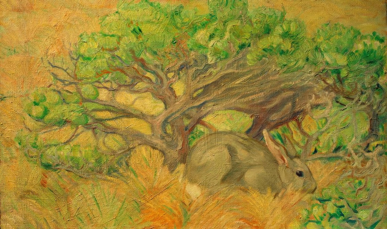 Divoký králík od Franz Marc