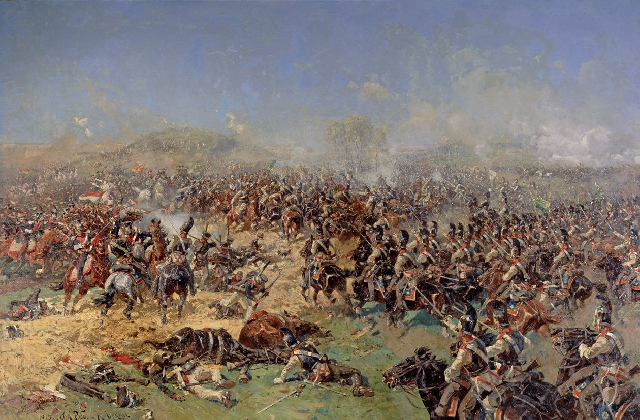 Bitva u Borodina 26. srpna 1812, 1913 od Franz Roubaud