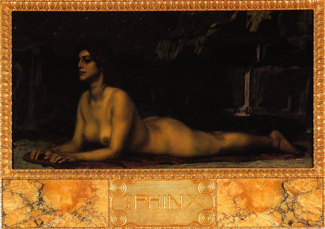 Sfinga od Franz von Stuck