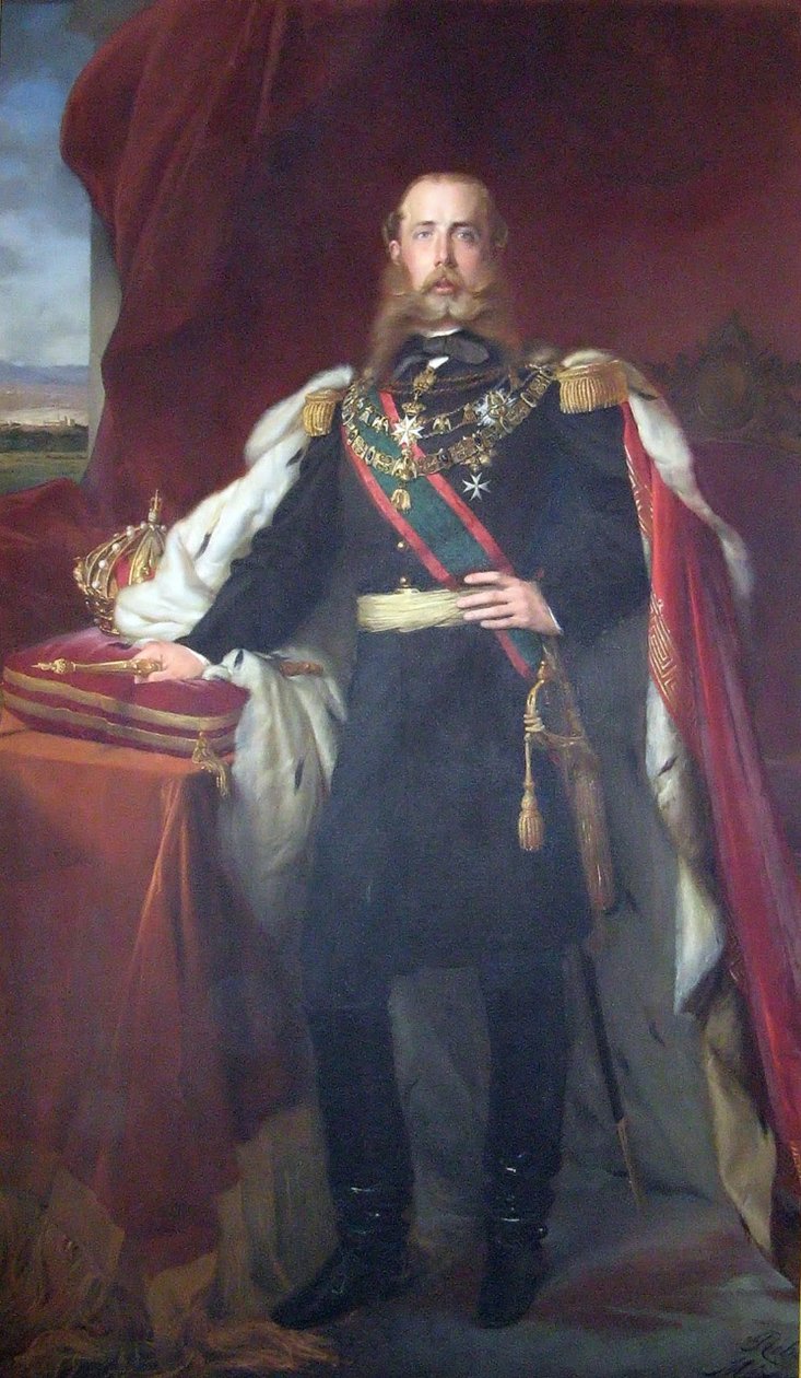 Mexický císař Don Maximiliano I. od Franz Xaver Winterhalter